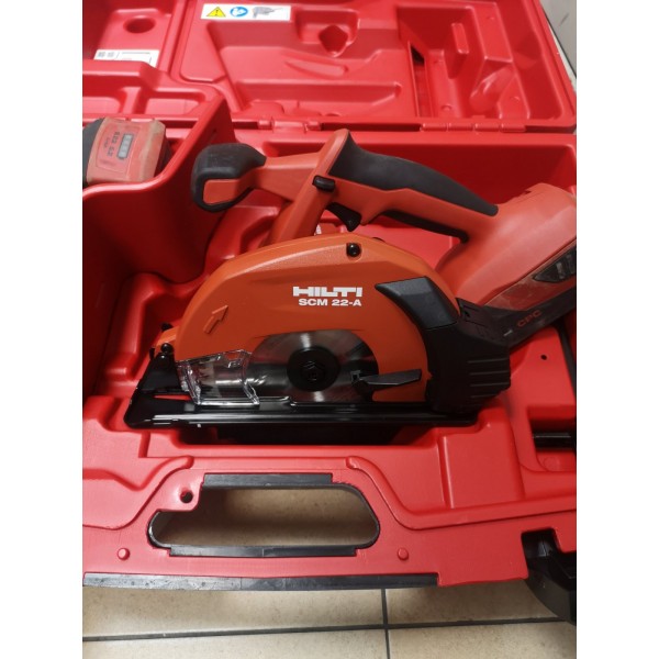 Akumuliatorinis diskinis pjūklas Hilti SCM 22-A